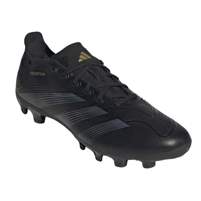 Core Black-Carbon Grey - Pack Shot - Adidas Mens Predator League 3 Stripes Football Boots