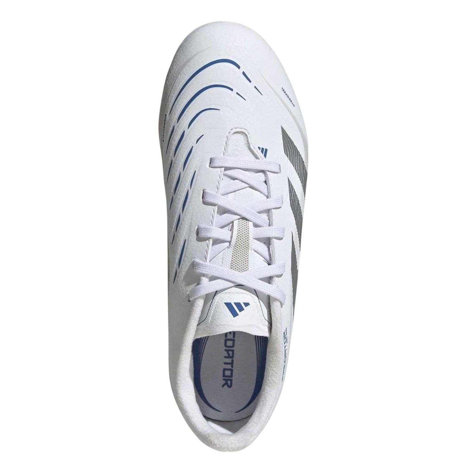 White - Lifestyle - Adidas Childrens-Kids Predator League Firm Ground Football Boots