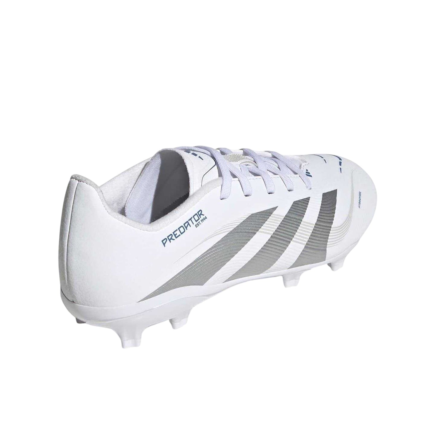 White - Back - Adidas Childrens-Kids Predator League Firm Ground Football Boots