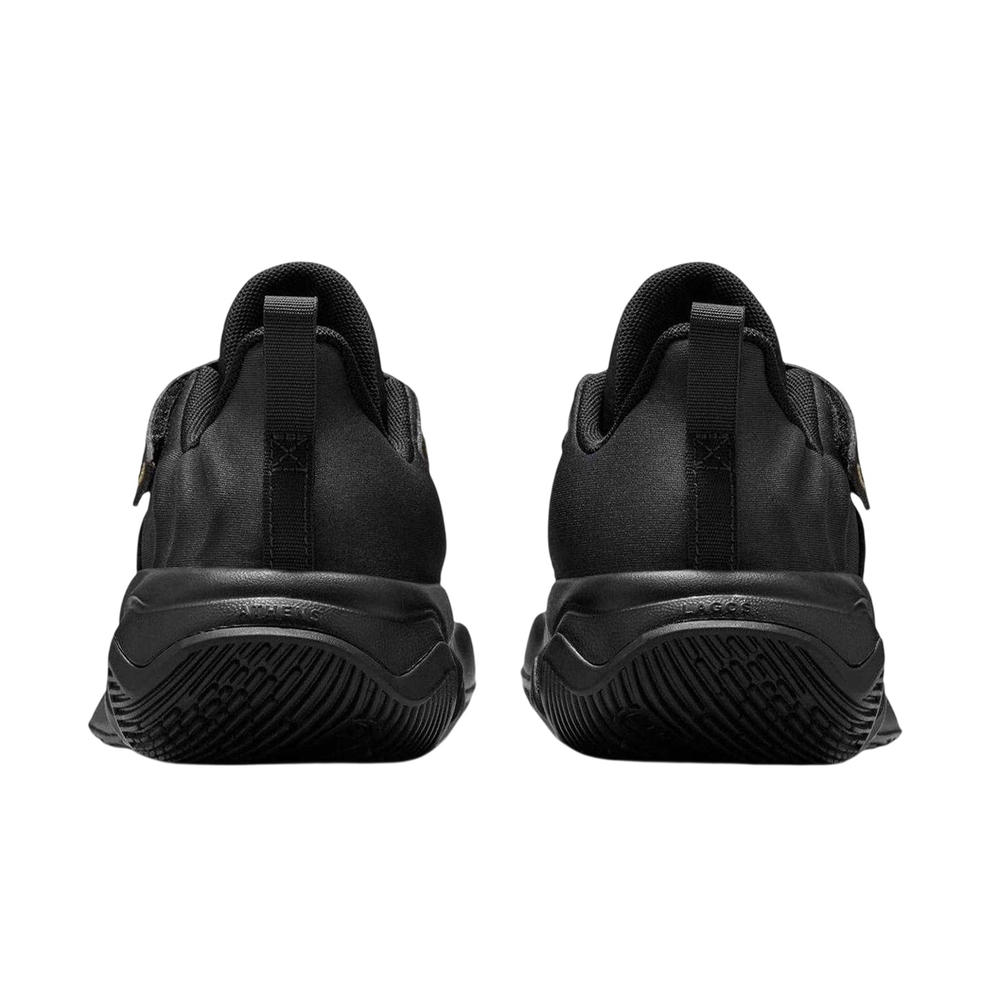 Black-Gold - Back - Nike Childrens-Kids Giannis Immortality 4 Low Trainers