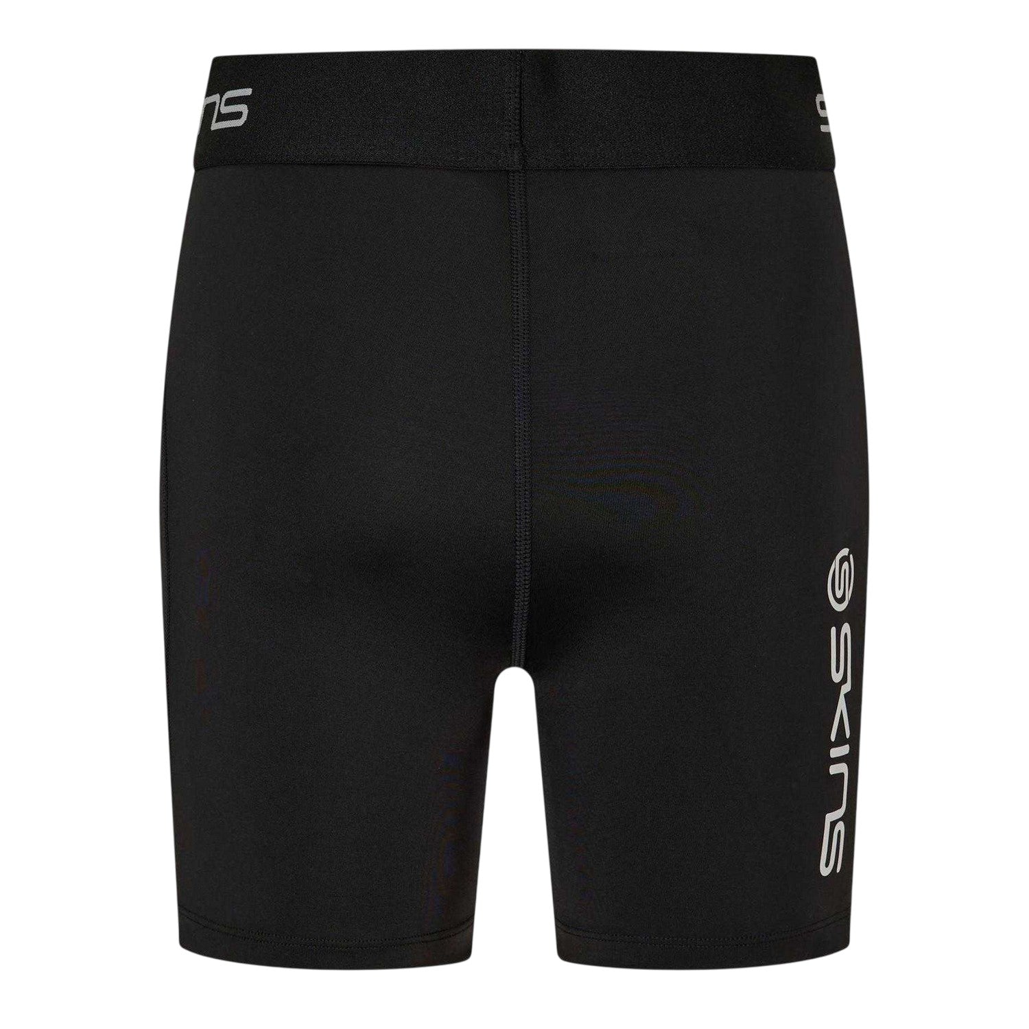 Black - Back - Skins Mens Series-1 Fitted Compression Shorts