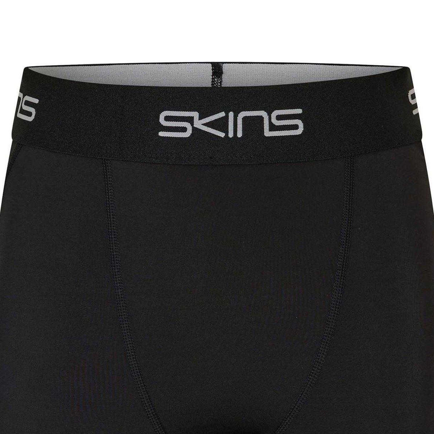 Black - Side - Skins Mens Series-1 Fitted Compression Shorts