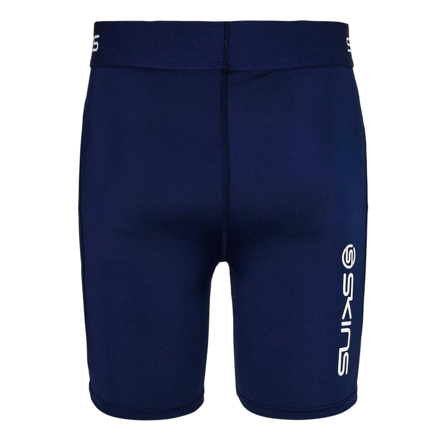 Dark Blue - Back - Skins Mens Series-1 Fitted Compression Shorts