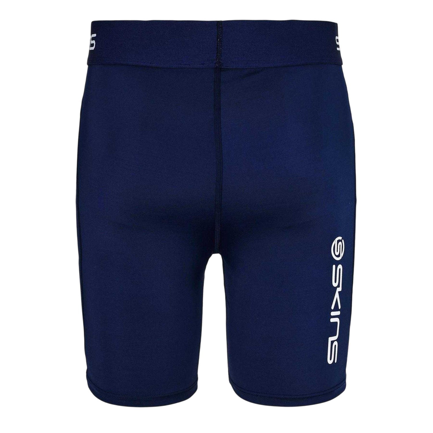 Dark Blue - Back - Skins Mens Series-1 Fitted Compression Shorts