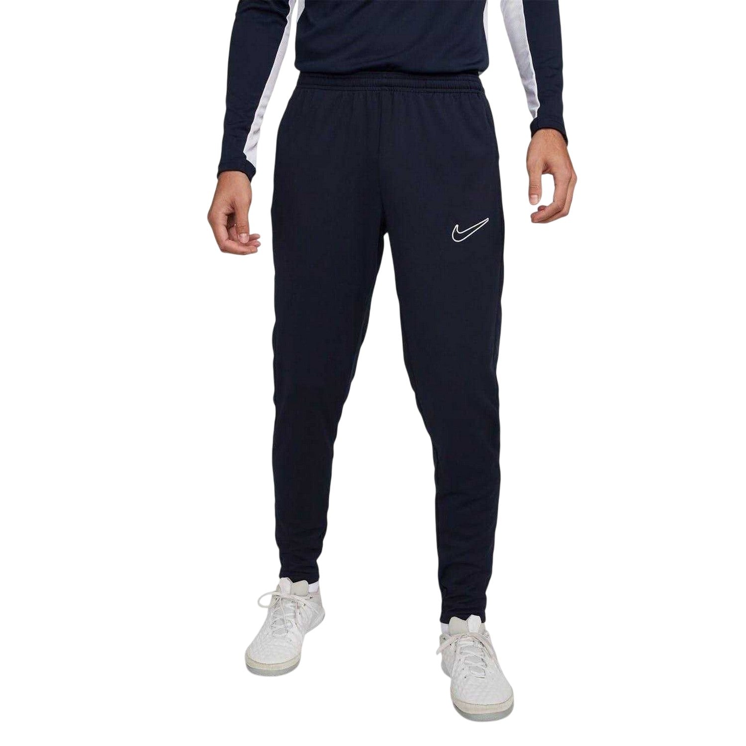 Navy - Front - Nike Mens Academy Tracksuit Bottoms