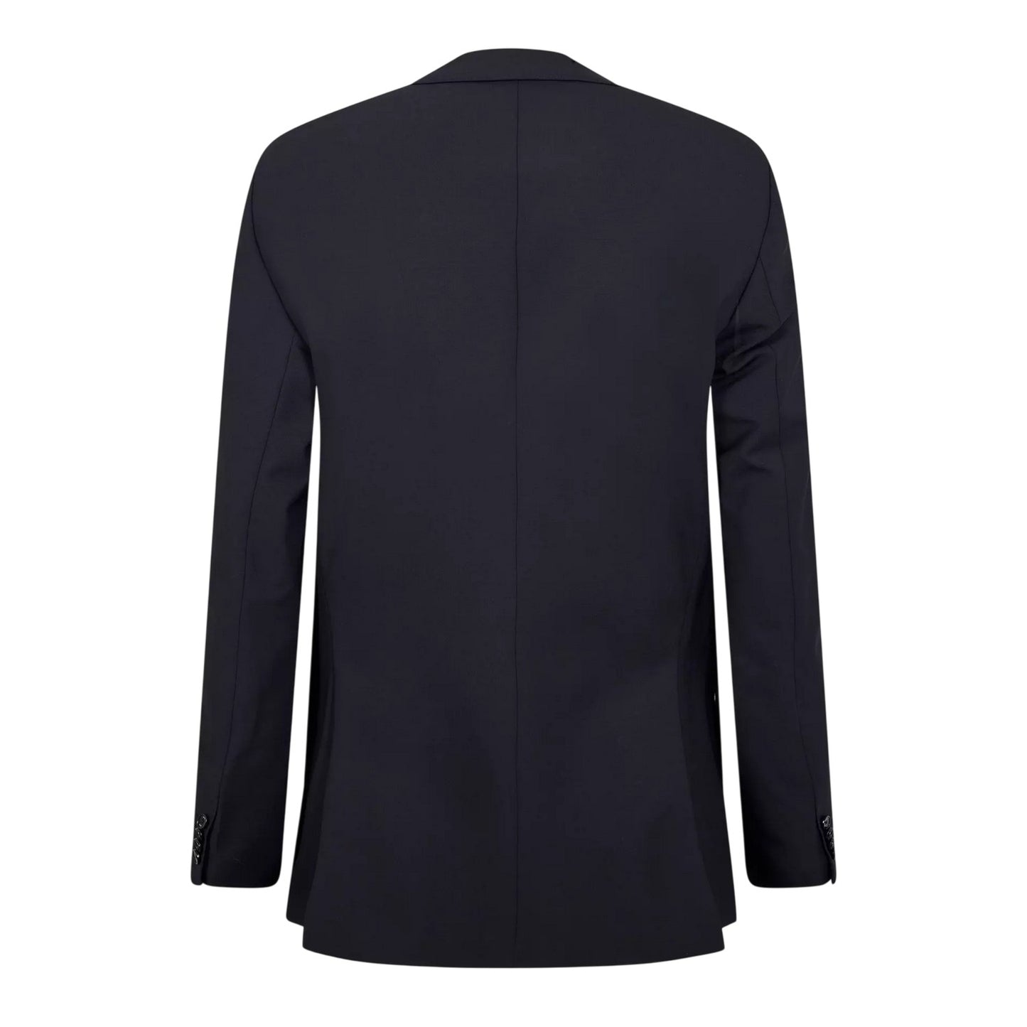 Black - Back - Boss Mens Lapel Single-Breasted Blazer