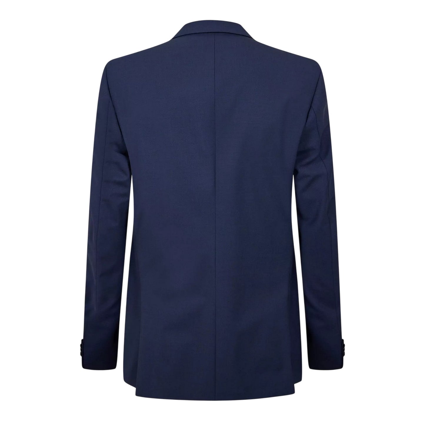 Blue - Back - Boss Mens Lapel Single-Breasted Blazer