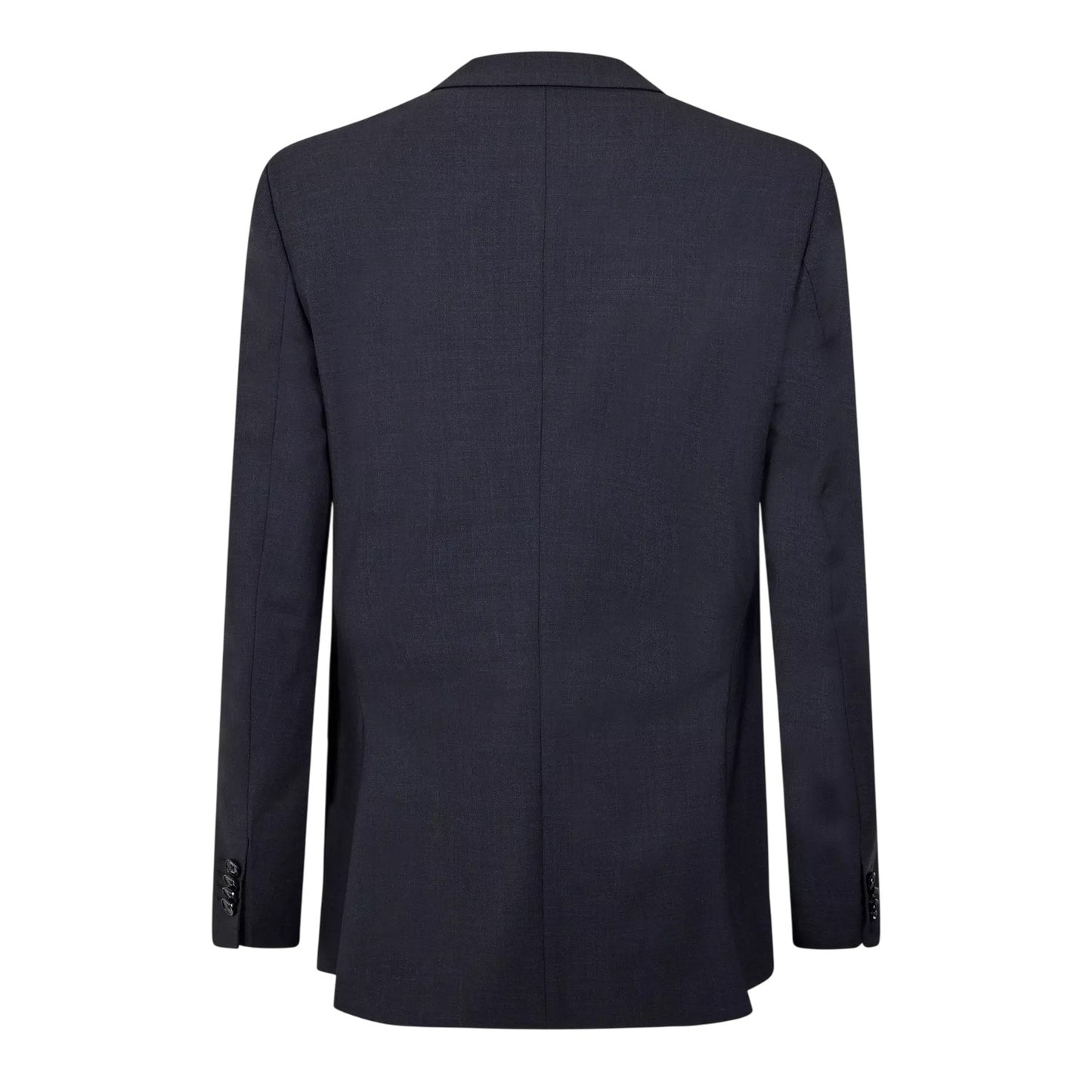 Dark Grey - Back - Boss Mens Lapel Single-Breasted Blazer