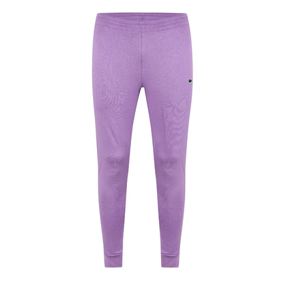 Light Purple - Front - Lacoste Mens Relaxed Fit Tracksuit Bottoms