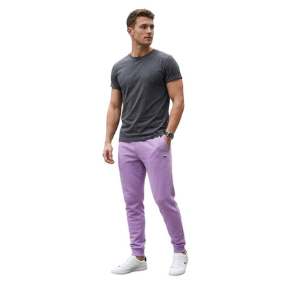 Light Purple - Lifestyle - Lacoste Mens Relaxed Fit Tracksuit Bottoms