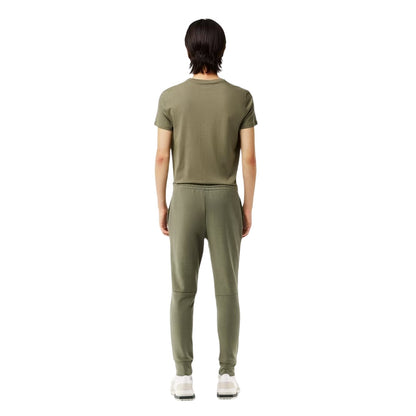 Green - Back - Lacoste Mens Relaxed Fit Tracksuit Bottoms