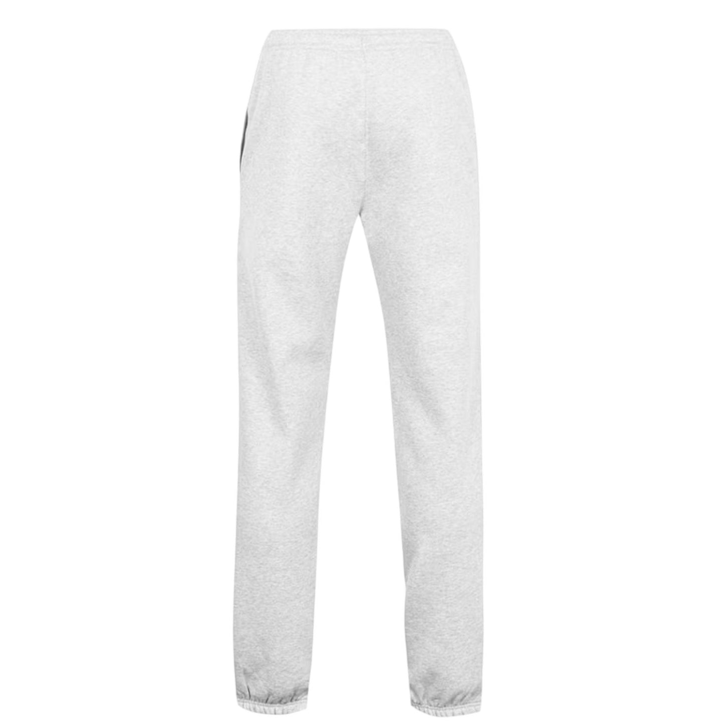 Light Grey - Back - Lacoste Mens Fleece Regular Jogging Bottoms