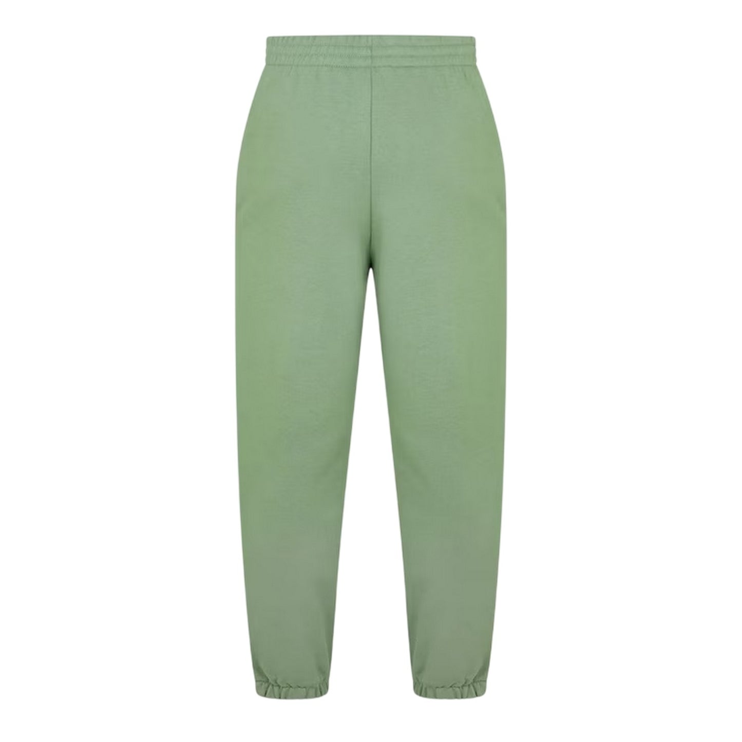 Thyme Green - Back - Lacoste Mens Fleece Regular Jogging Bottoms