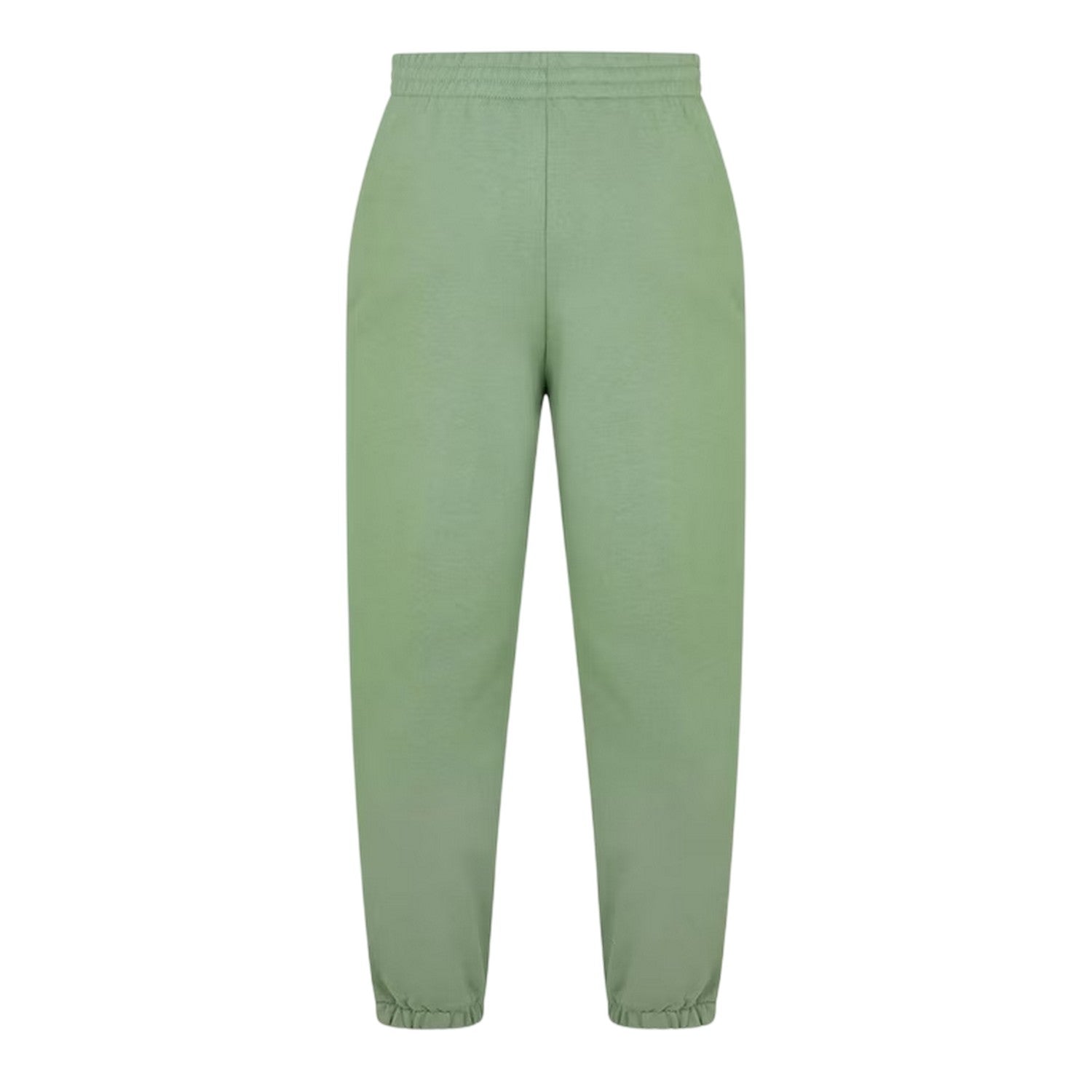 Thyme Green - Back - Lacoste Mens Fleece Regular Jogging Bottoms