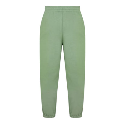 Thyme Green - Back - Lacoste Mens Fleece Regular Jogging Bottoms