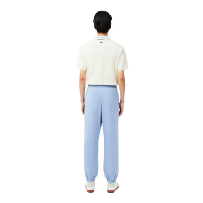 Blue - Back - Lacoste Mens Fleece Regular Jogging Bottoms