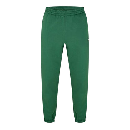 Green - Front - Lacoste Mens Fleece Regular Jogging Bottoms