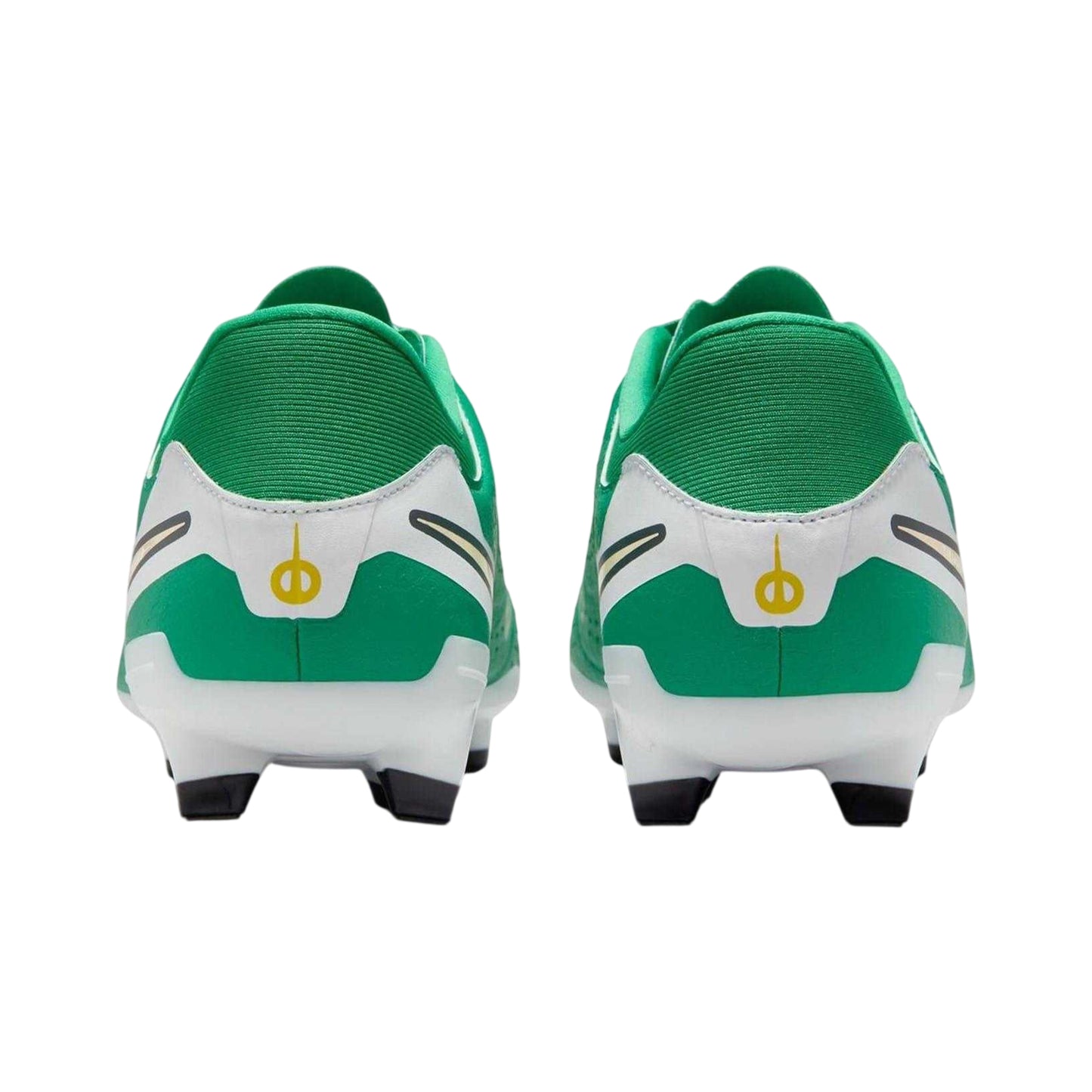 Green-Black - Back - Nike Unisex Adult Tiempo Legend 10 Leather Firm Ground Football Boots