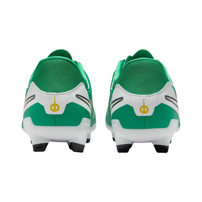 Green-Black - Back - Nike Unisex Adult Tiempo Legend 10 Leather Firm Ground Football Boots
