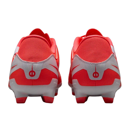 Red-White - Back - Nike Unisex Adult Tiempo Legend 10 Leather Firm Ground Football Boots