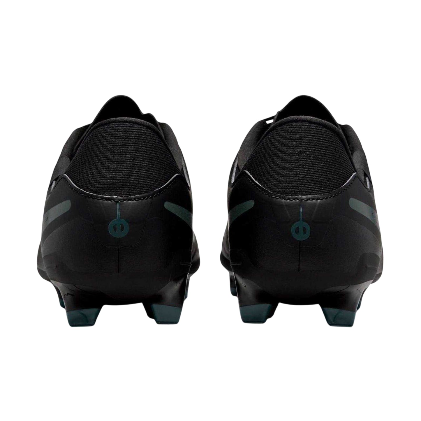 Black-Green - Back - Nike Unisex Adult Tiempo Legend 10 Leather Firm Ground Football Boots