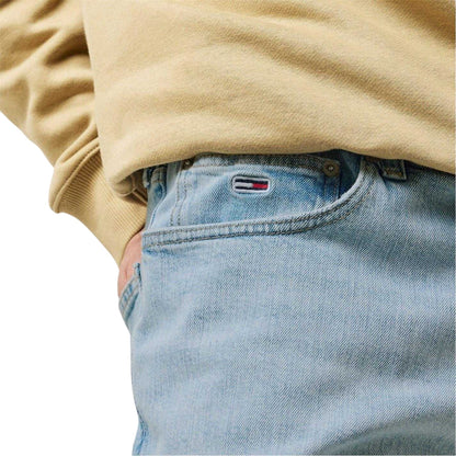 Light Blue - Side - Tommy Jeans Mens Denim Jeans