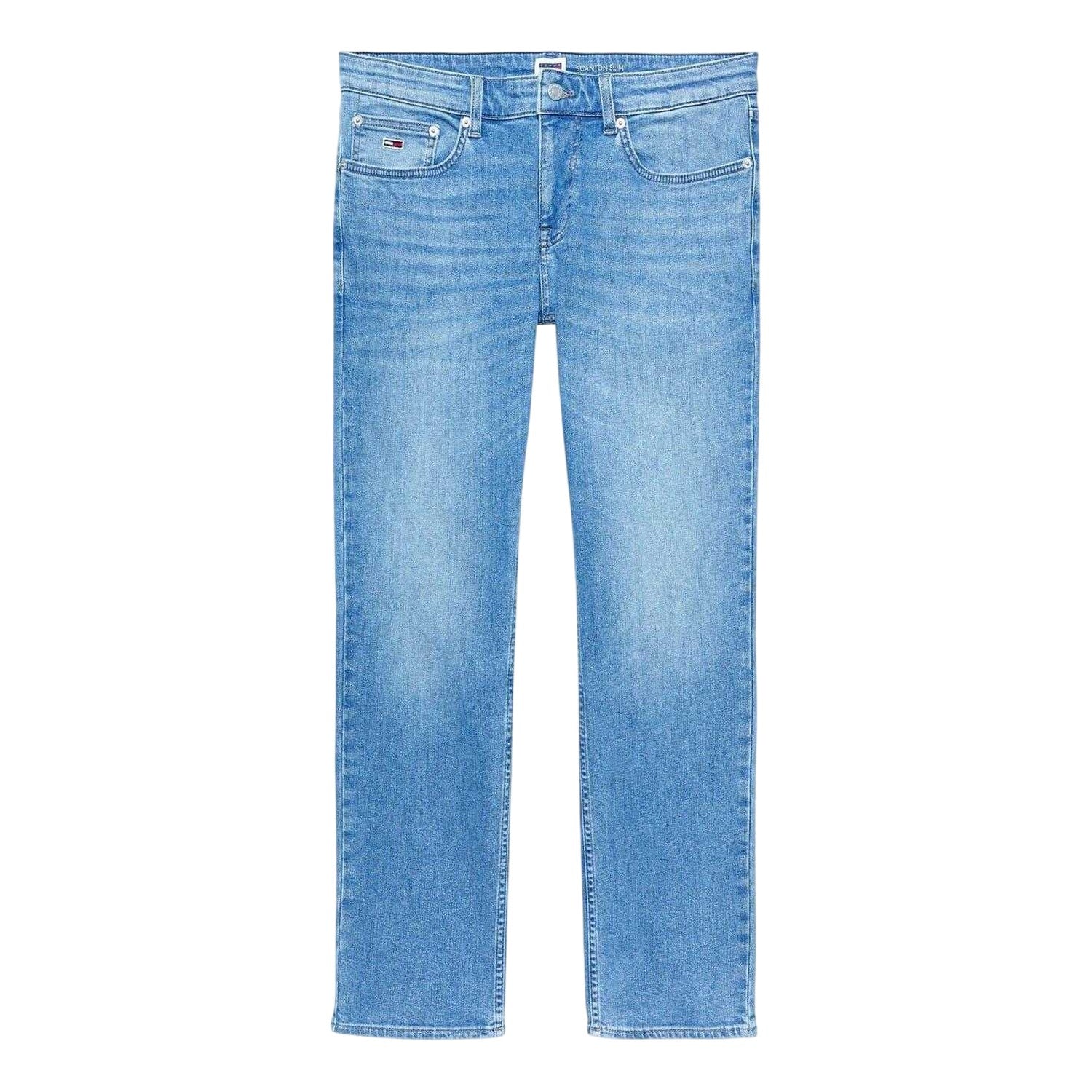 Light Denim - Front - Tommy Jeans Mens Denim Jeans