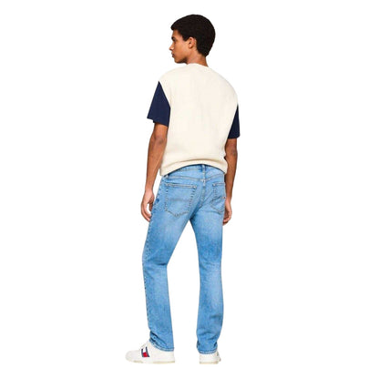 Light Denim - Back - Tommy Jeans Mens Denim Jeans