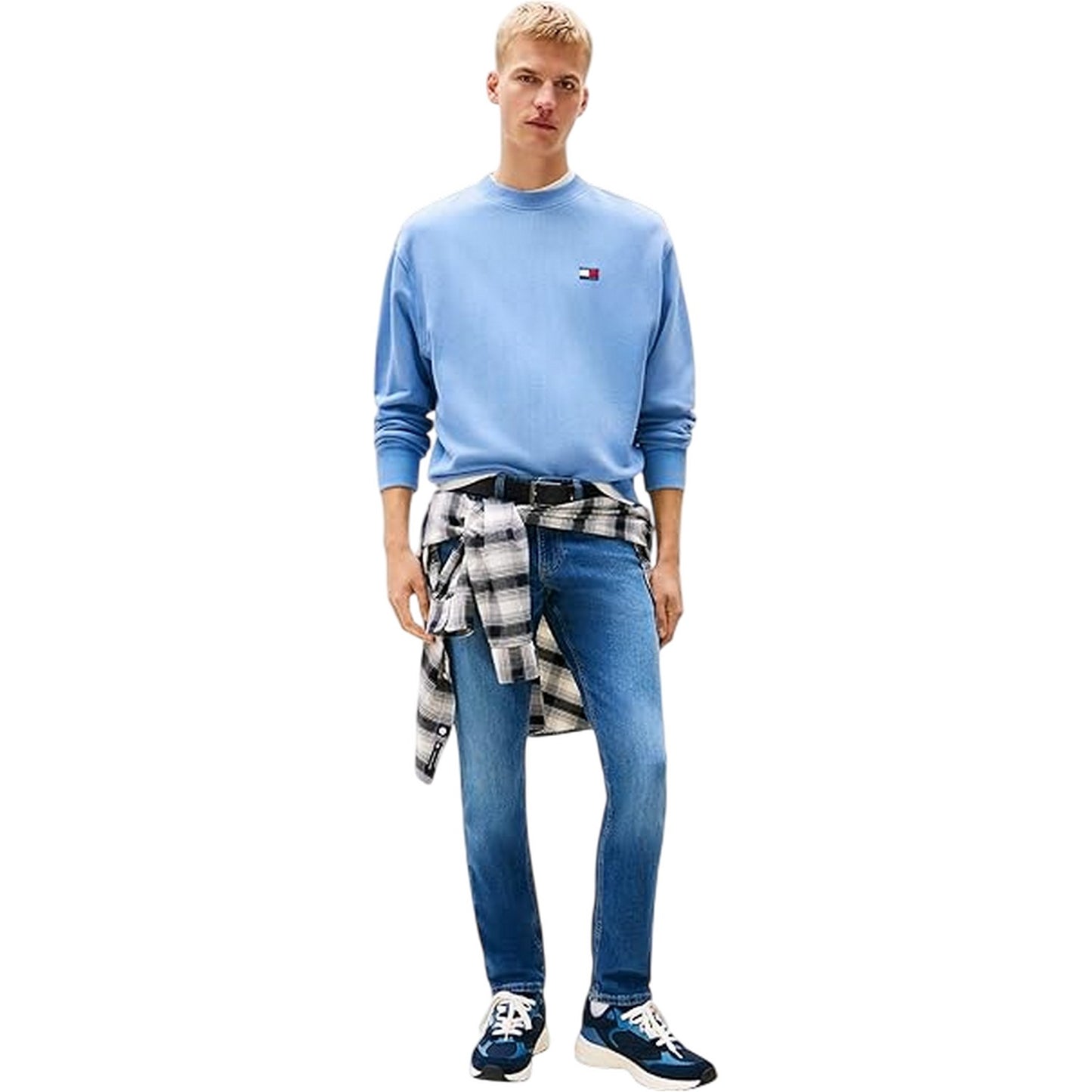 Medium Blue - Lifestyle - Tommy Jeans Mens Denim Jeans