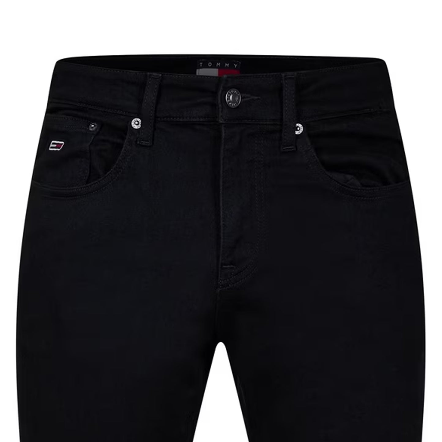 Black - Side - Tommy Jeans Mens Denim Jeans