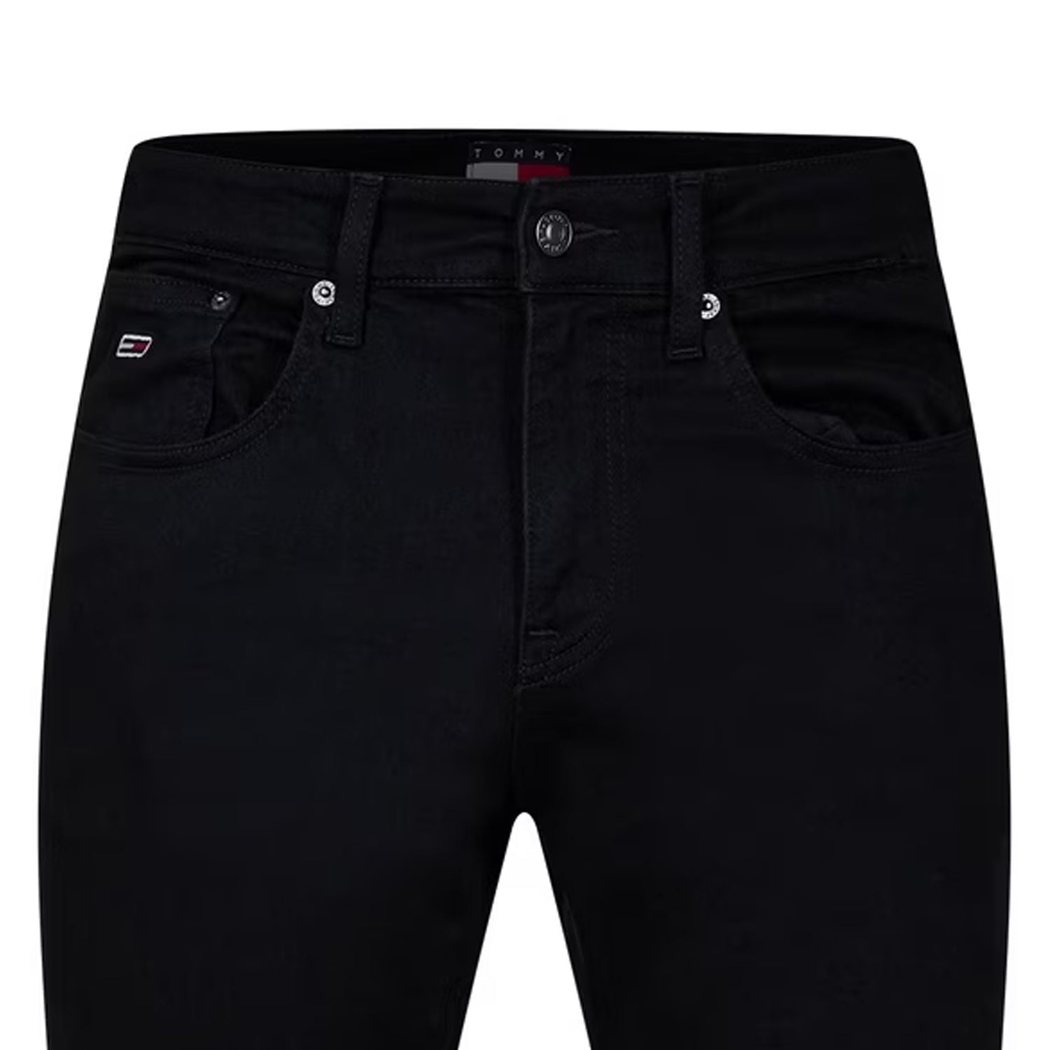 Black - Side - Tommy Jeans Mens Denim Jeans