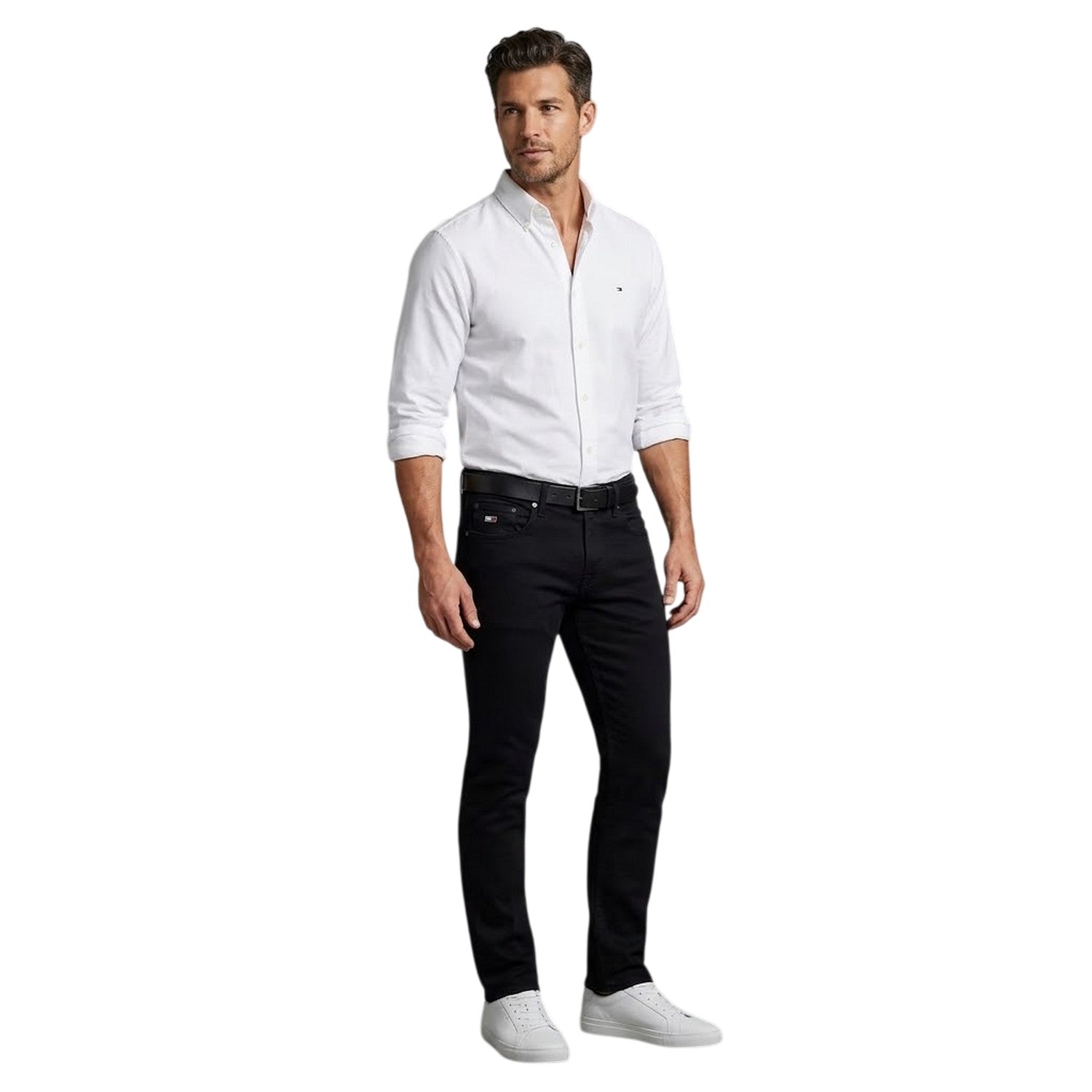 Black - Lifestyle - Tommy Jeans Mens Denim Jeans