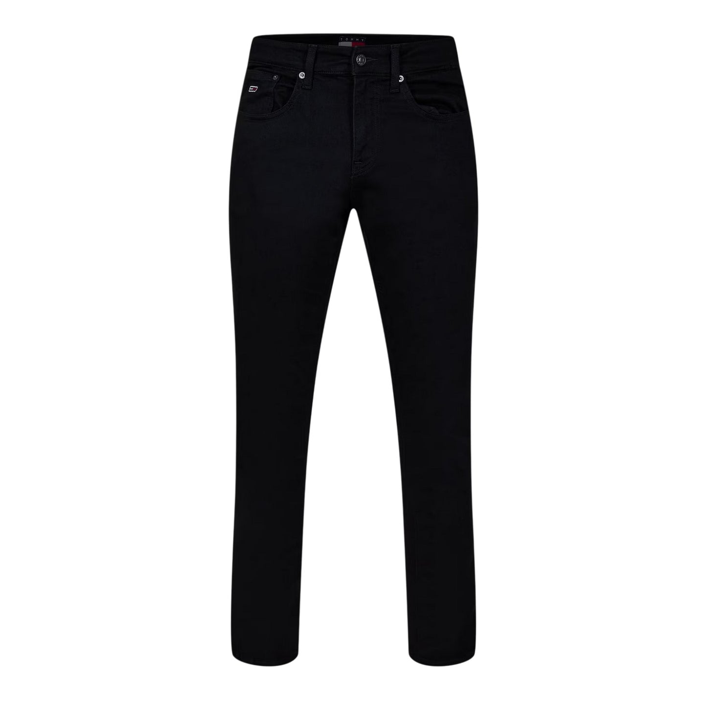 Black - Front - Tommy Jeans Mens Denim Jeans