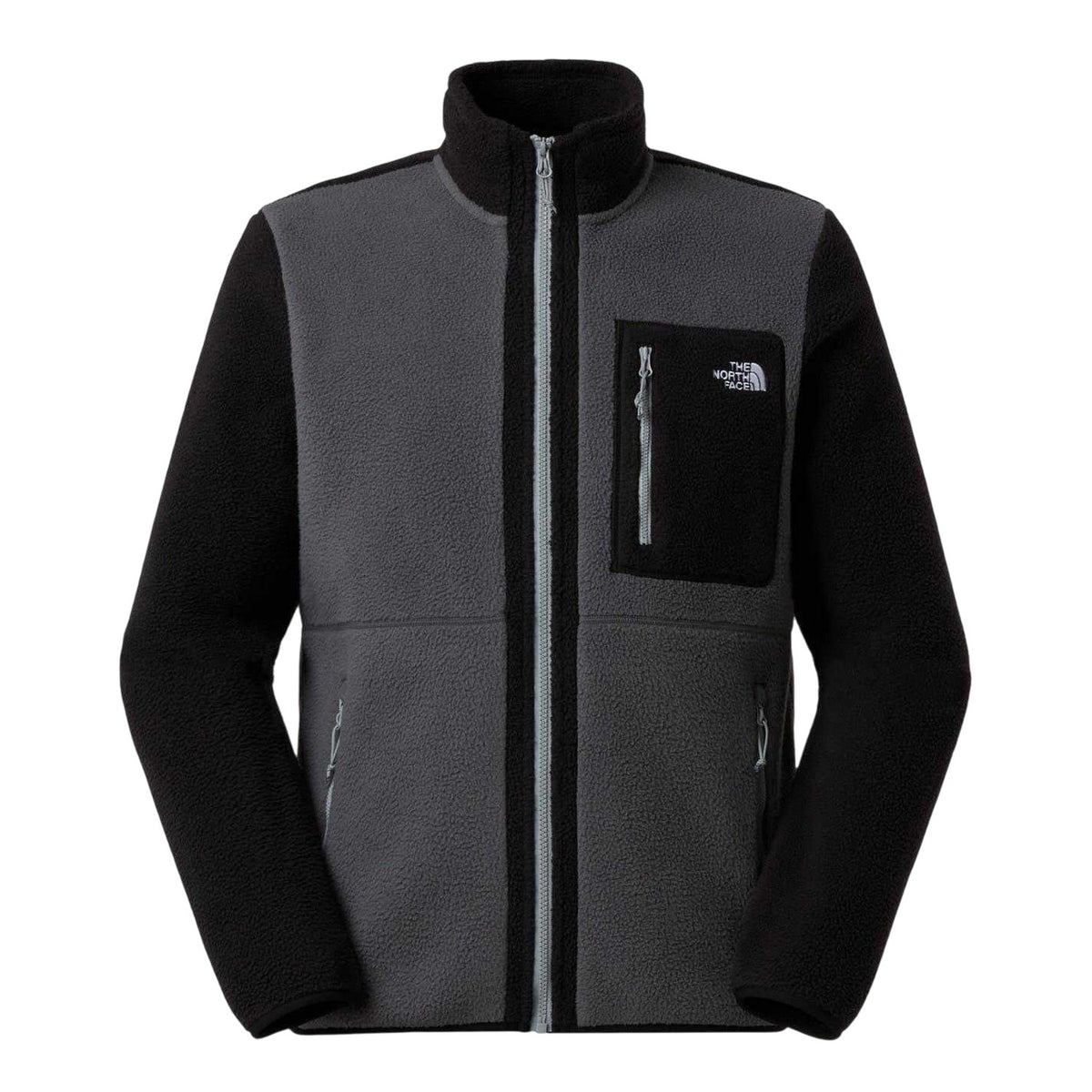 Black - Front - The North Face Mens Yumiori Full Zip Fleece Jacket