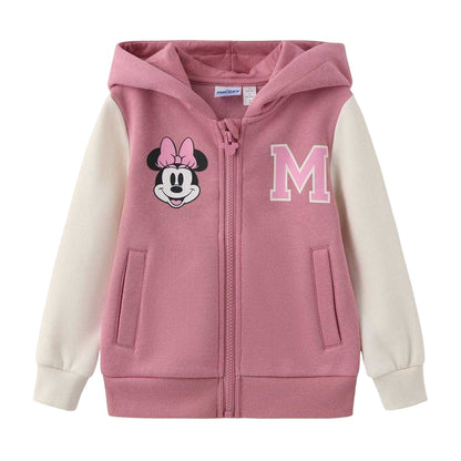 Pink - Back - Minnie Mouse Baby Girls Tracksuit