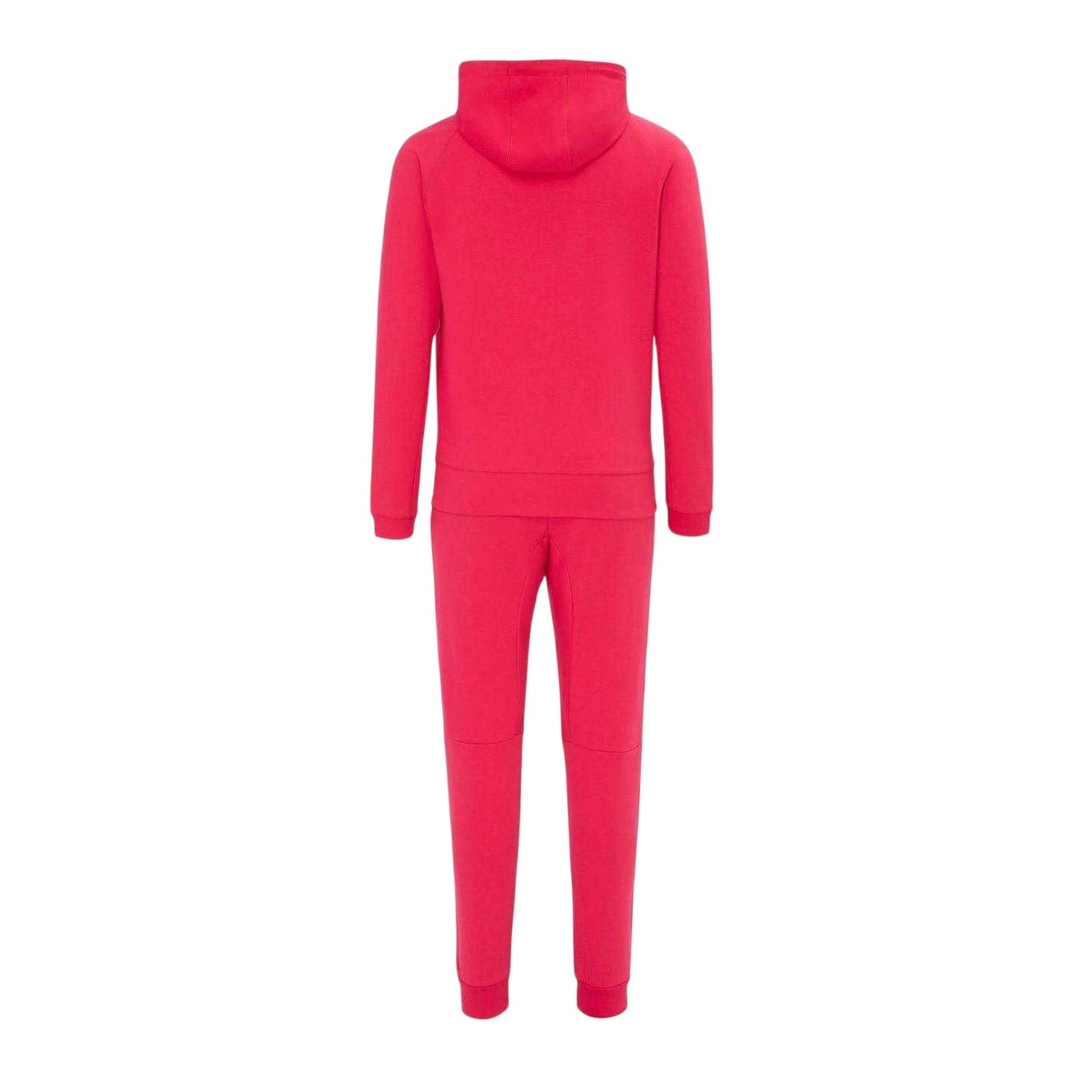 Red - Back - Lonsdale Mens Tracksuit