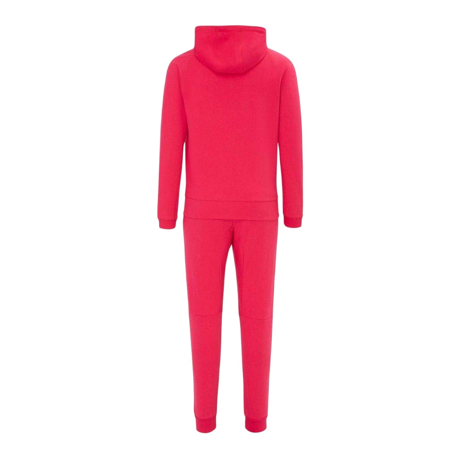 Red - Back - Lonsdale Mens Tracksuit