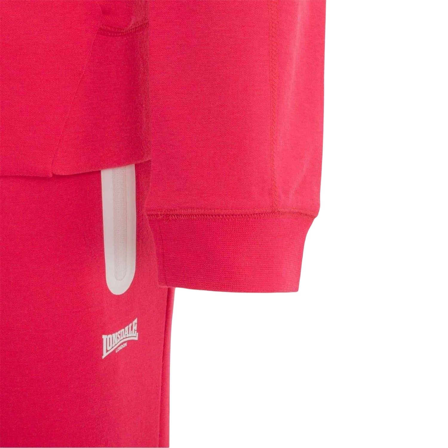 Red - Lifestyle - Lonsdale Mens Tracksuit