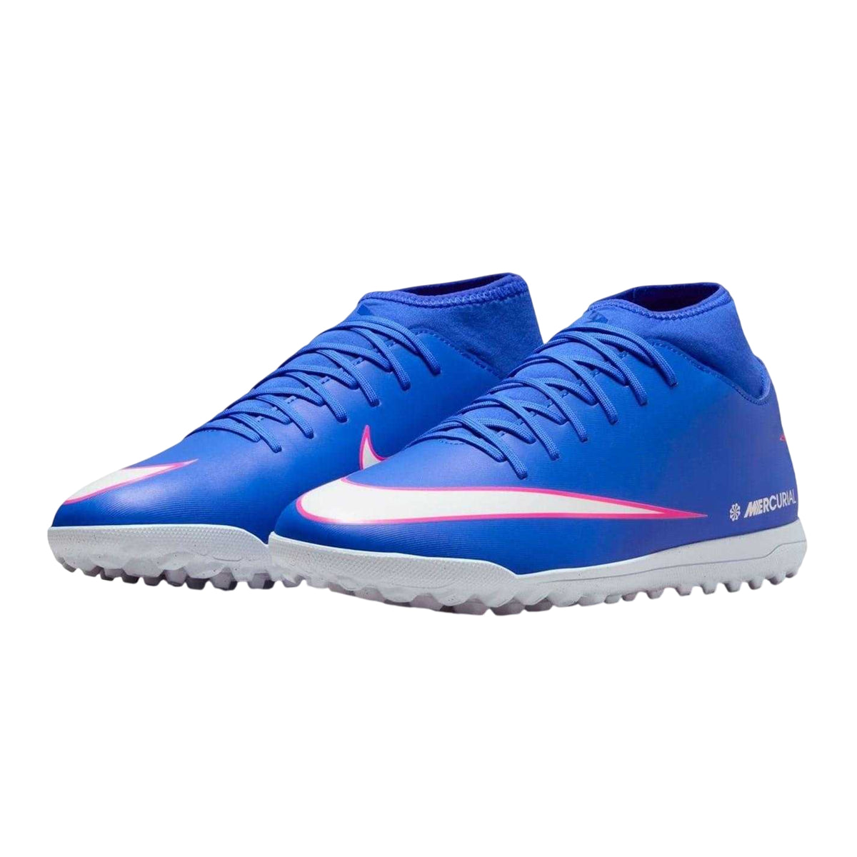 Blue-White-Pink - Lifestyle - Nike Mens Mercurial Superfly 10 Football Boots