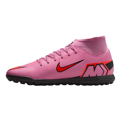 Pink-Black - Back - Nike Mens Mercurial Superfly 10 Football Boots