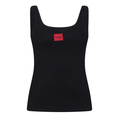 Dark Blue - Front - Boss Womens-Ladies Square Neck Sleeveless Tank Top