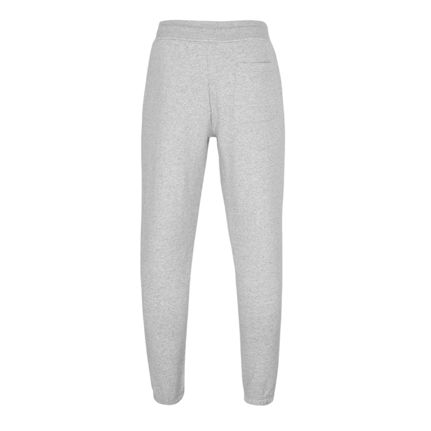 Light Grey - Back - Tommy Jeans Mens Cotton Flag Joggers