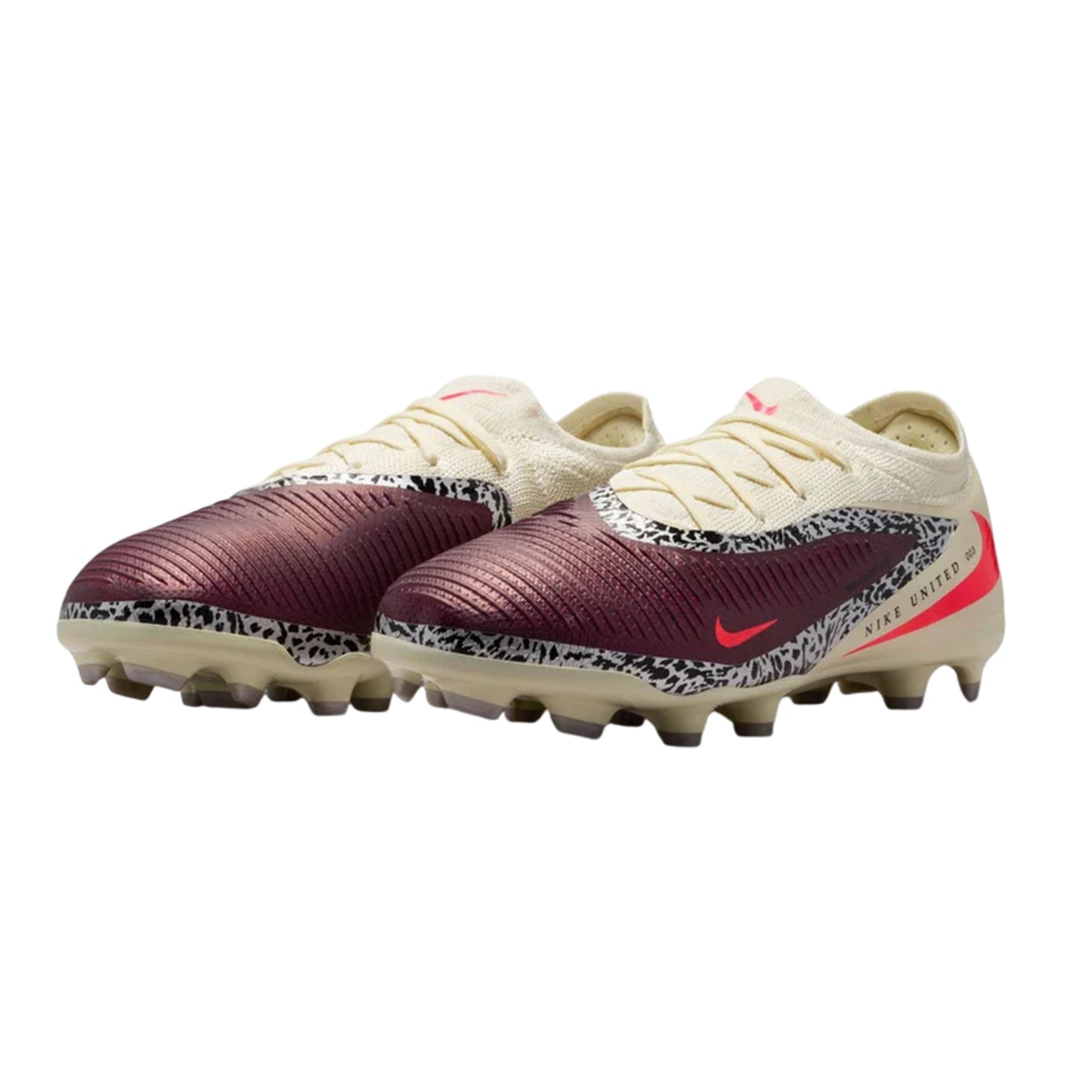Burgundy-Digital Print - Lifestyle - Nike Childrens-Kids Phantom 6 Pro Football Boots