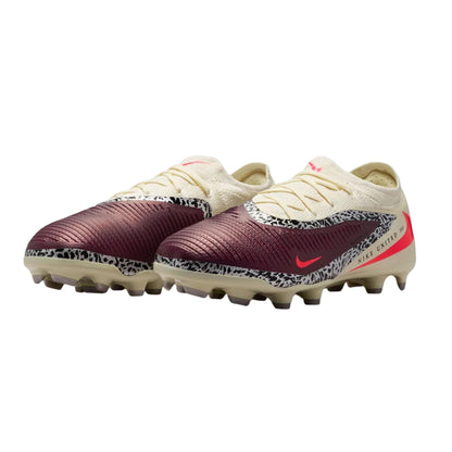 Burgundy-Digital Print - Lifestyle - Nike Childrens-Kids Phantom 6 Pro Football Boots