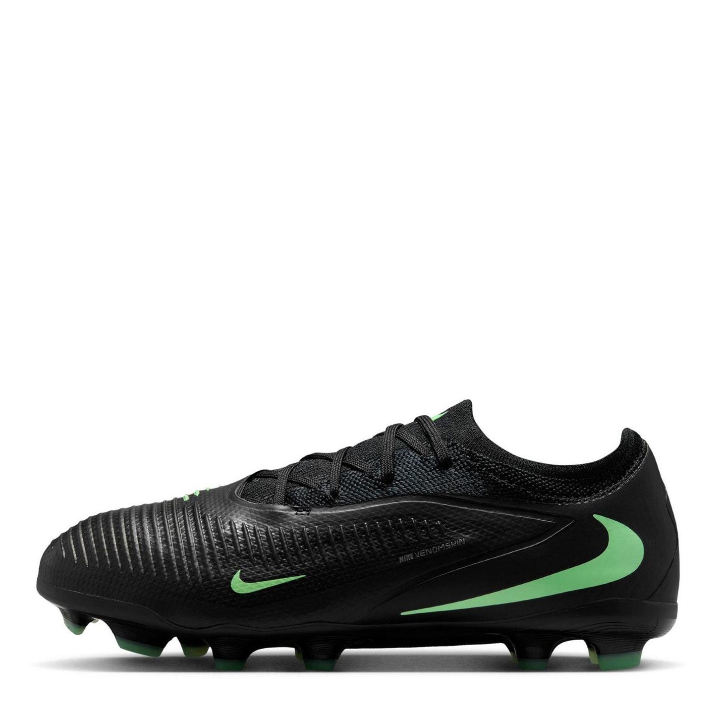 Black-Green - Back - Nike Childrens-Kids Phantom 6 Pro Football Boots