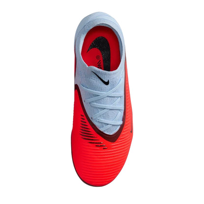 Blue-Purple - Back - Nike Childrens-Kids Phantom 6 Pro Football Boots