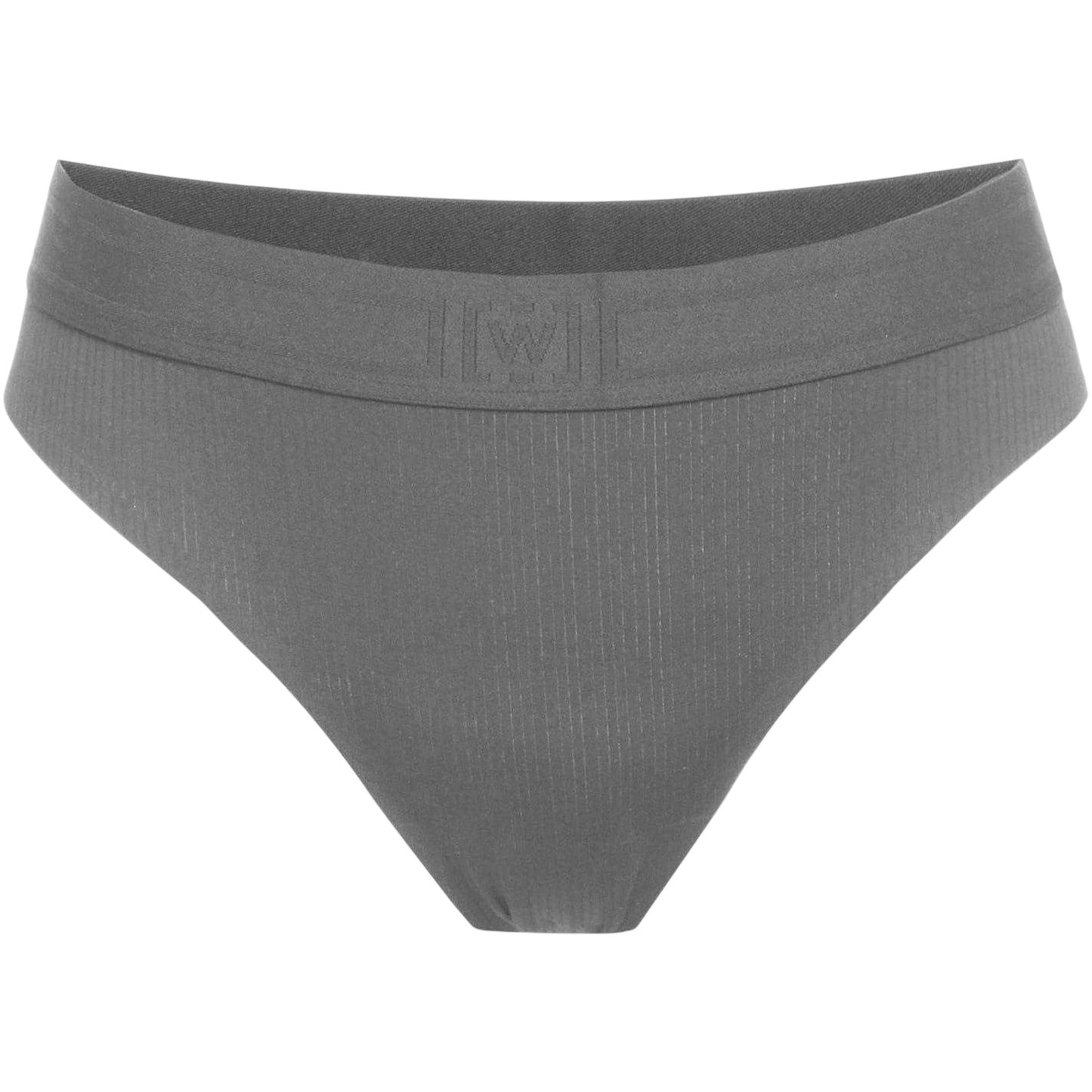 Smoke - Front - Wolford Womens-Ladies Beauty Briefs