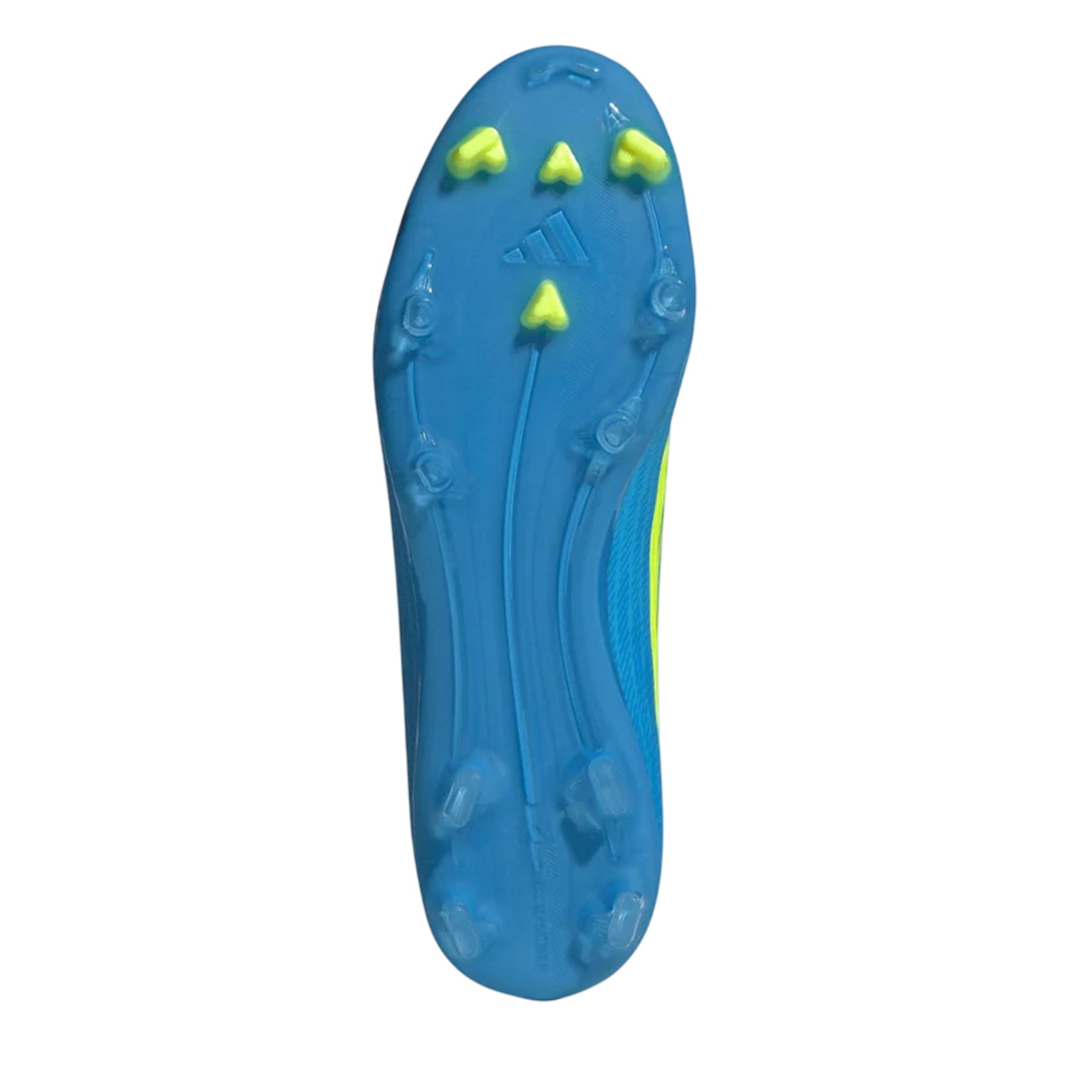 Blue-Yellow - Side - Adidas Mens F50 League Football Boots