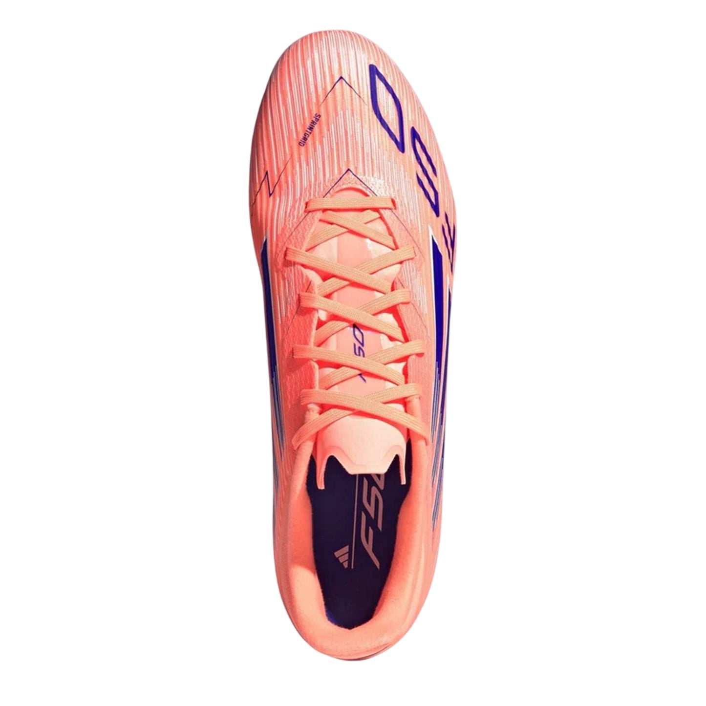 Orange-Blue - Back - Adidas Mens F50 League Football Boots