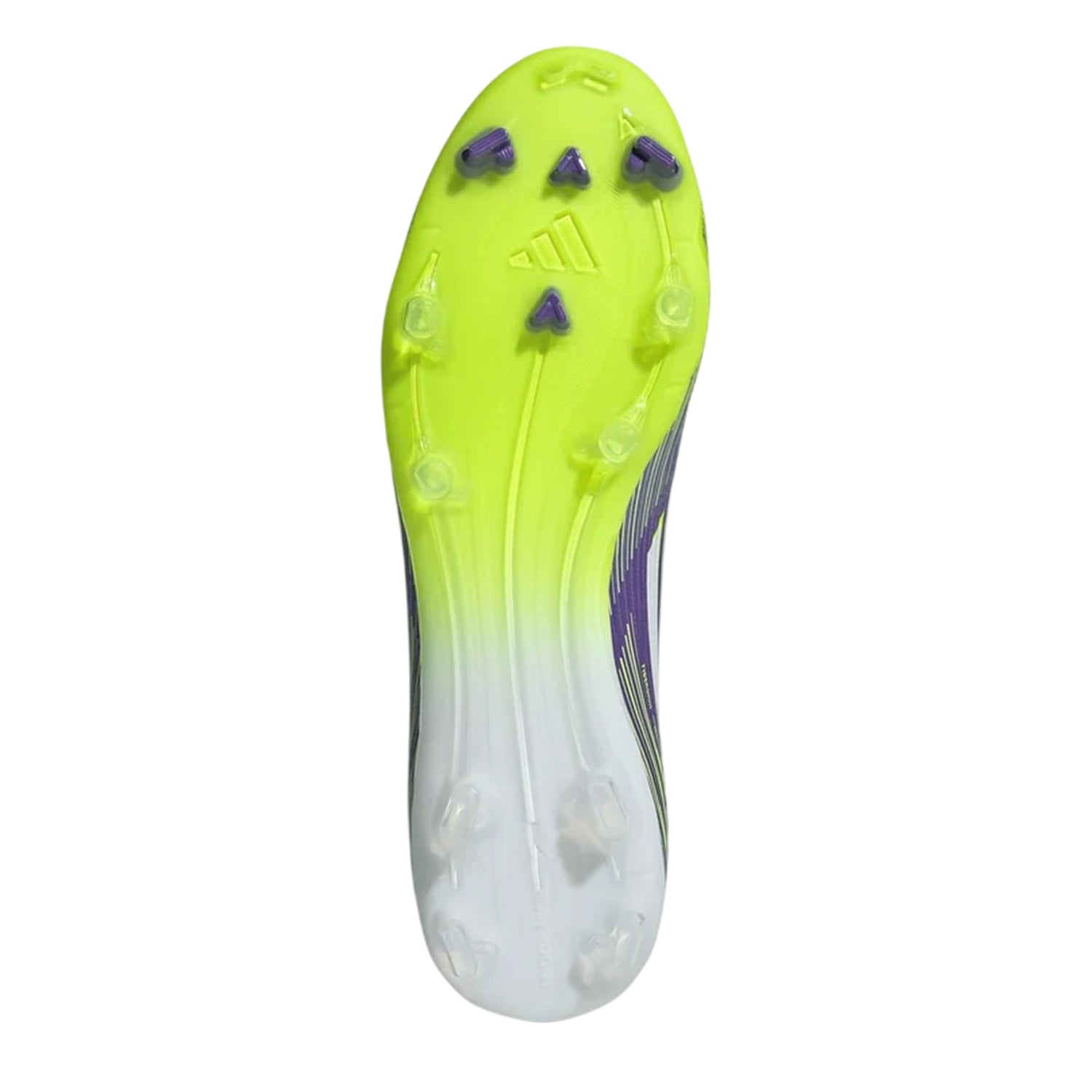 Purple-White - Side - Adidas Mens F50 League Football Boots